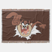 TAZ™ Bursting Through Page Deken (Voorkant)