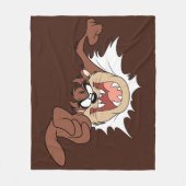 TAZ™ Bursting Through Page Fleece Deken (Voorkant)