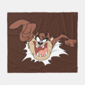 TAZ™ Bursting Through Page Fleece Deken (Voorkant (Horizontaal))