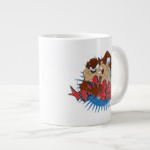 TAZ™-censuur Grote Koffiekop (Voorkant rechts)