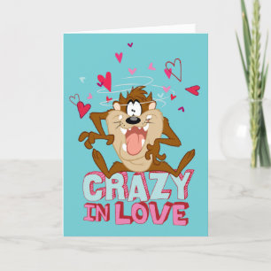 TAZ™ - Crazy in Love Feestdagen Kaart
