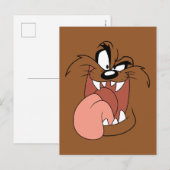 TAZ™ Crazy Smile Briefkaart (Voorkant / Achterkant)