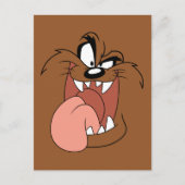 TAZ™ Crazy Smile Briefkaart (Voorkant)