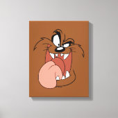 TAZ™ Crazy Smile Canvas Afdruk (Voorkant)