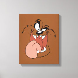 TAZ™ Crazy Smile Canvas Afdruk