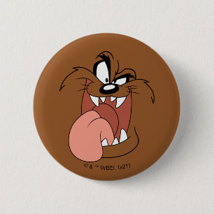 TAZ™ Crazy Smile Ronde Button 5,7 Cm