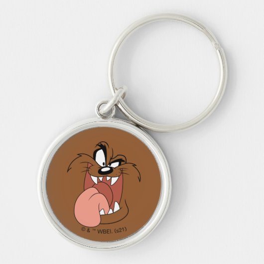 TAZ™ Crazy Smile Sleutelhanger (Voorkant)