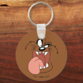 TAZ™ Crazy Smile Sleutelhanger (Voorkant)