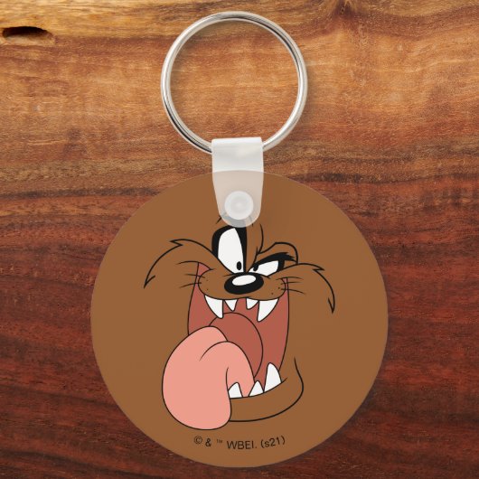 TAZ™ Crazy Smile Sleutelhanger (Voorkant)