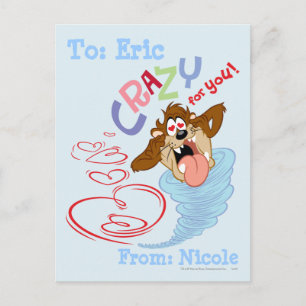 TAZ™ Crazy voor je! Briefkaart