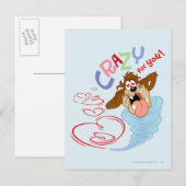 TAZ™ Crazy voor u! Briefkaart (Voorkant / Achterkant)