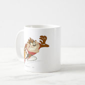 TAZ™ de dribbelende cycloon Koffiemok (Voorkant links)