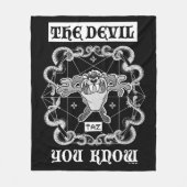 TAZ™ De duivel die je kent Fleece Deken (Voorkant)