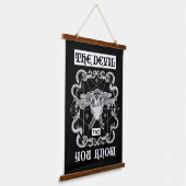 TAZ™ De duivel die je kent Hangend Wandkleed (Gebogen)