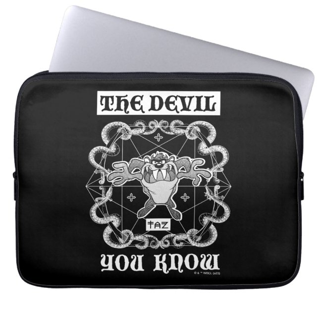 TAZ™ De duivel die je kent Laptop Sleeve (Voorkant)