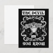 TAZ™ De duivel die je kent Notitiekaartje (Voorkant / Achterkant)