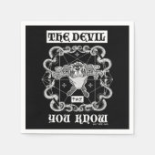 TAZ™ De duivel die je kent Servet (Voorkant)
