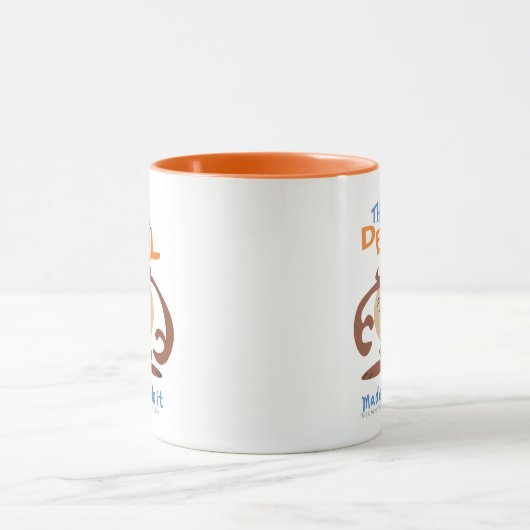 TAZ™ "De Duivel heeft me het laten doen" Mok (Midden)