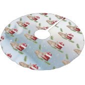 Taz - De slaperige kerstboomrok van de kat Kerstboom Rok (Gekanteld)