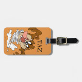 TAZ™ Draaiende Tornado Bagagelabel (Voorkant horizontaal)