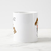 TAZ™ Draaiende Tornado Grote Koffiekop (Voorkant)