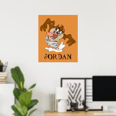 TAZ™ Draaiende Tornado Poster (Thuiskantoor)