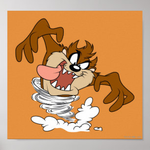 TAZ™ Draaiende Tornado Poster