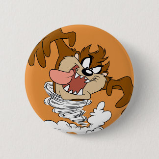 TAZ™ Draaiende Tornado Ronde Button 5,7 Cm