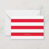 TAZ™ Draaikolk Tornado | Valentijnsdag Notitiekaartje (Achterkant)