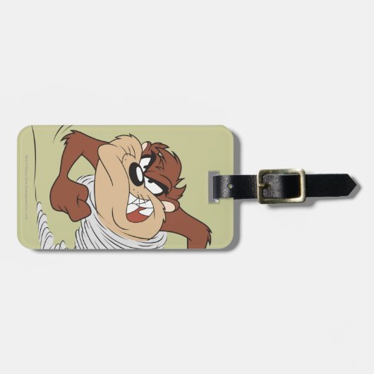 TAZ™ draait snel Bagagelabel (Voorkant horizontaal)