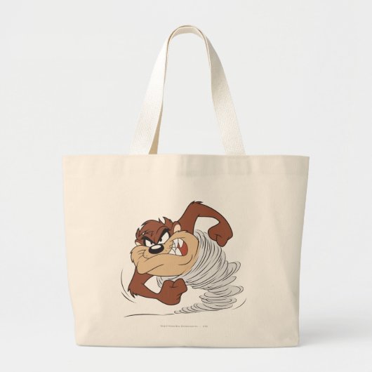 TAZ™ draait snel Grote Tote Bag (Voorkant)