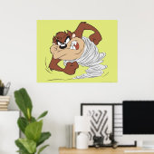 TAZ™ draait snel Poster (Thuiskantoor)