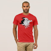 TAZ™ eet kerstboom T-shirt (Voorkant volledig)