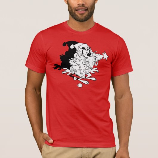 TAZ™ eet kerstboom T-shirt (Voorkant)