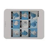 TAZ™ Emotie Checkbox Magneet (Horizontaal)