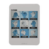 TAZ™ Emotie Checkbox Magneet (Verticaal)