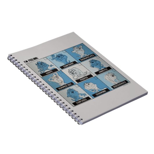 TAZ™ emotie-checkbox Notitieboek (Rechterzijde)