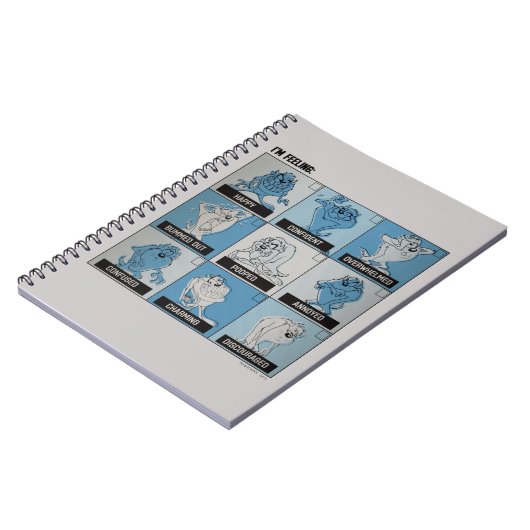 TAZ™ emotie-checkbox Notitieboek (Linkerzijde)