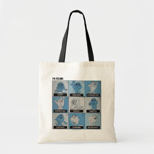 TAZ™ emotie selectievakje Tote Bag (Voorkant)