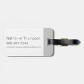 TAZ™ Emotion Checkbox Bagagelabel (Achterkant horizontaal)