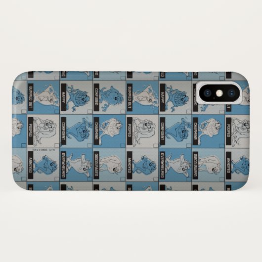 TAZ™ Emotion Checkbox Case-Mate iPhone Case (Achterkant (horizontaal))