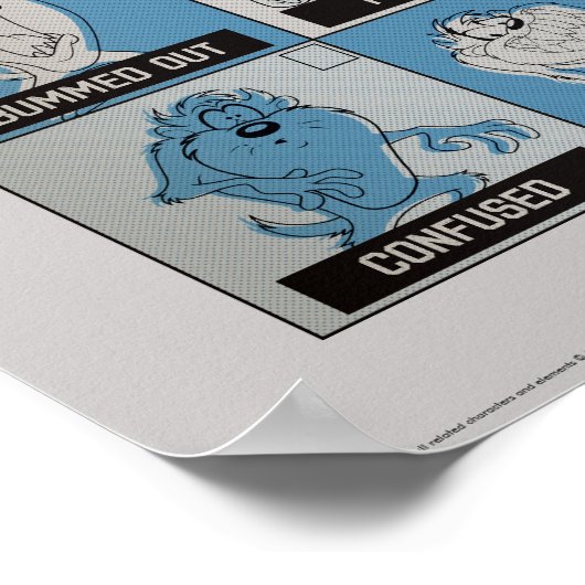 TAZ™ Emotion Checkbox Poster (Hoek)