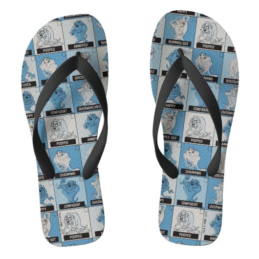TAZ™ Emotion Checkbox Teenslippers (Voetbed)