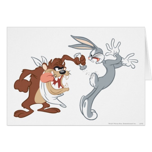TAZ™ en BUGS BUNNY™ (Voorkant Horizontaal)