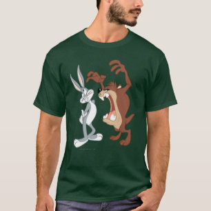 TAZ™ en BUGS BUNNY™ Geen krimp geven - Kleur T-shirt