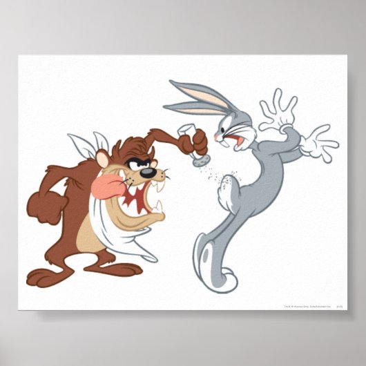 TAZ™ en BUGS BUNNY™ Poster (Voorkant)
