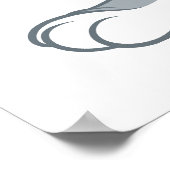 TAZ™ en BUGS BUNNY™ zijn niet eens aan elkaar geko Poster (Hoek)