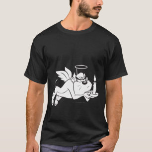 TAZ™-engel met kaars T-shirt