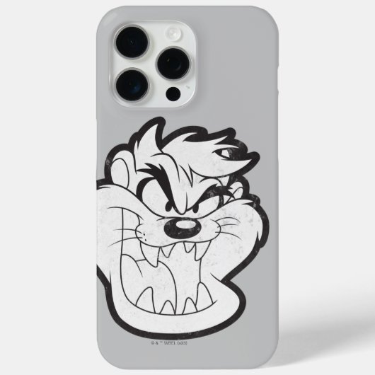 TAZ™ Evil Grin Badge Case-Mate iPhone Case (Achterkant)