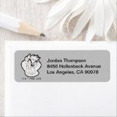 TAZ™ Evil Grin Badge Etiket (Insitu)